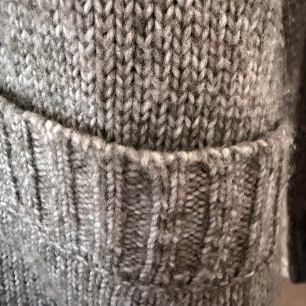Ella Moss Charcoal Knit Top - Picture 4 of 5